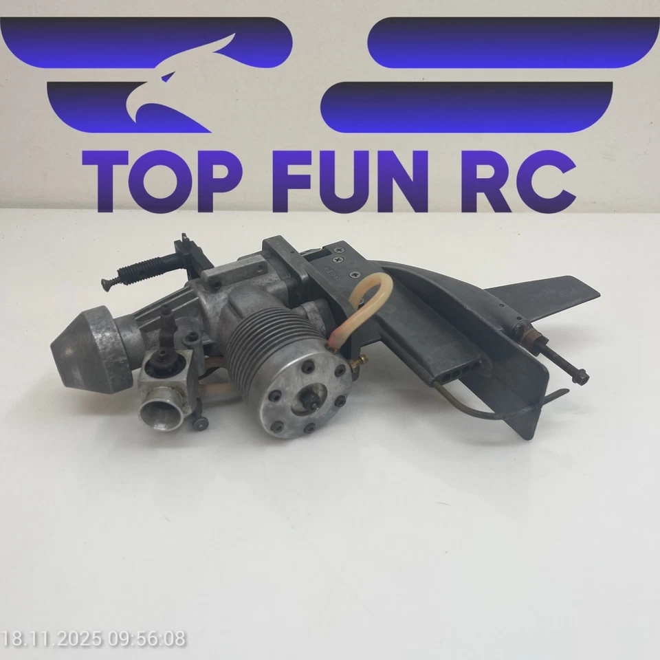 K&B 16cc 1.0 Cubic Inch Outboard Motor Untested - Image 3 of 3