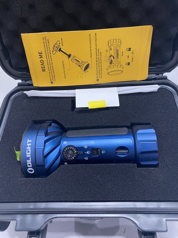 OLIGHT - Marauder Mini 2 10,000 Lumen Rechargeable Flashlight Midnight Blue