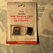 Verizon SanDisk 8GB Memory Card MobileMate Micro Memory Card Reader