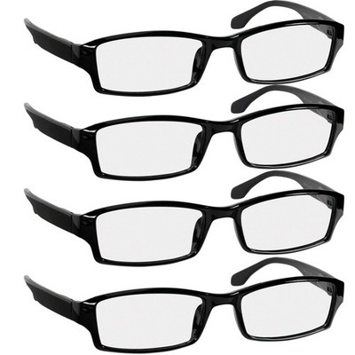 TruVision Readers - 9501HP - 4 pk - Black 4 Count (Pack of 1), 01h-4-black