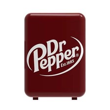 CURTIS MIS135DRP DR. Pepper Mini Portable Compact Personal Fridge MAROON