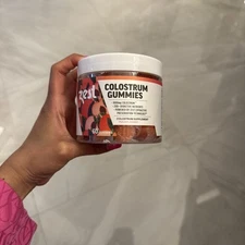 Zest Colostrum Supplement Gummies + 2 FREE sachets. Open container Full quantity