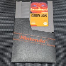 🔥The Guardian Legend (1988) Game Cartridge w/ dust sleeve Broderbund🔥