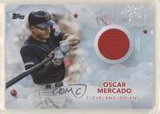 2020 Topps Holiday WalMart Mega Box Relics Oscar Mercado #WHR-AHA 1u6