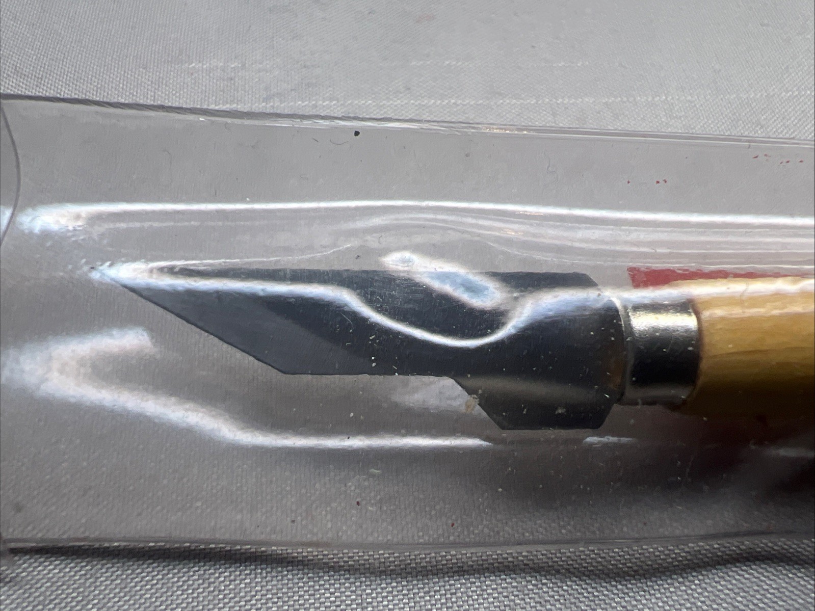 Lot Of 2 Vintage Solingen Chip Carving Woodworking Knife 53 & 56 NEW UNUSED