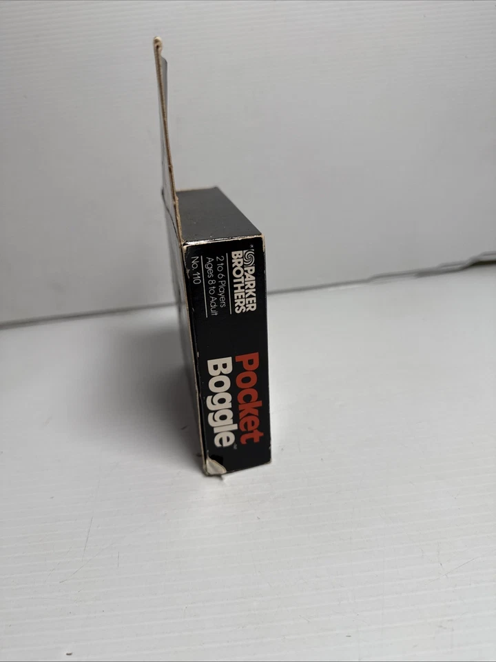 Vintage Pocket Boggle Game 1980 Parker Brothers Complete Boxed Hidden Word VGC - Image 3 of 4