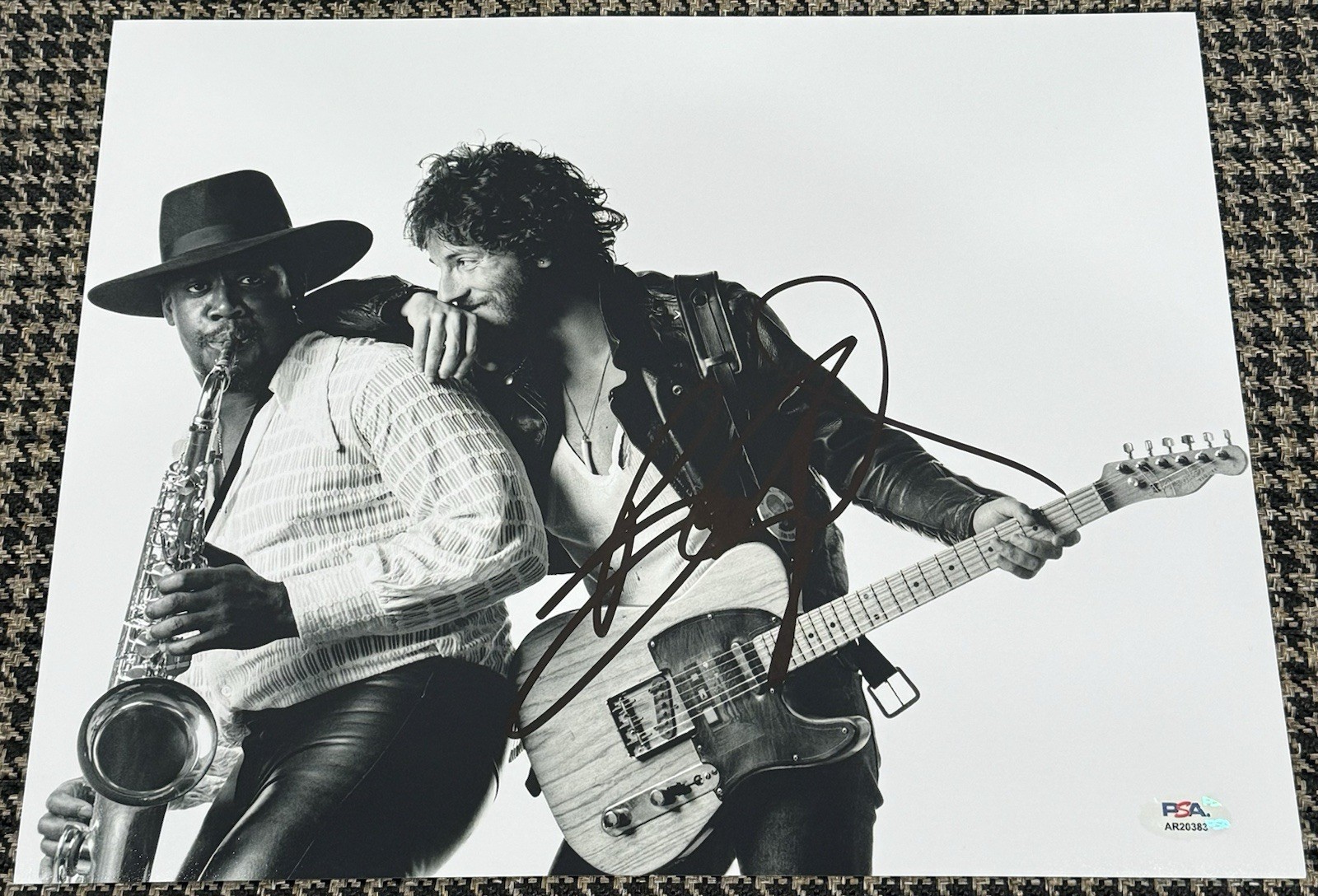 Bruce Springsteen Signed Autograph 11x14 Born To Run Album Photo PSA/DNA