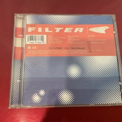Filter Title Of Record  CD Good  Condition