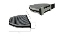 Filter Innenraumluft Knecht Lak 413 FÜR Mercedes