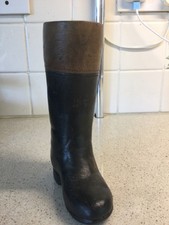 Tony's Boots Handmade Pottery Boot. Sammlerst&uuml;ck Keramik