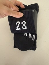 Nike Jordan Essential Crew Men Socks Black DA5718 010 S WMN 4-6