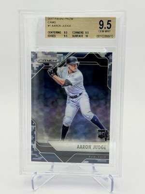 2017 PANINI - AARON JUDGE PRIZM CAMO 14/25