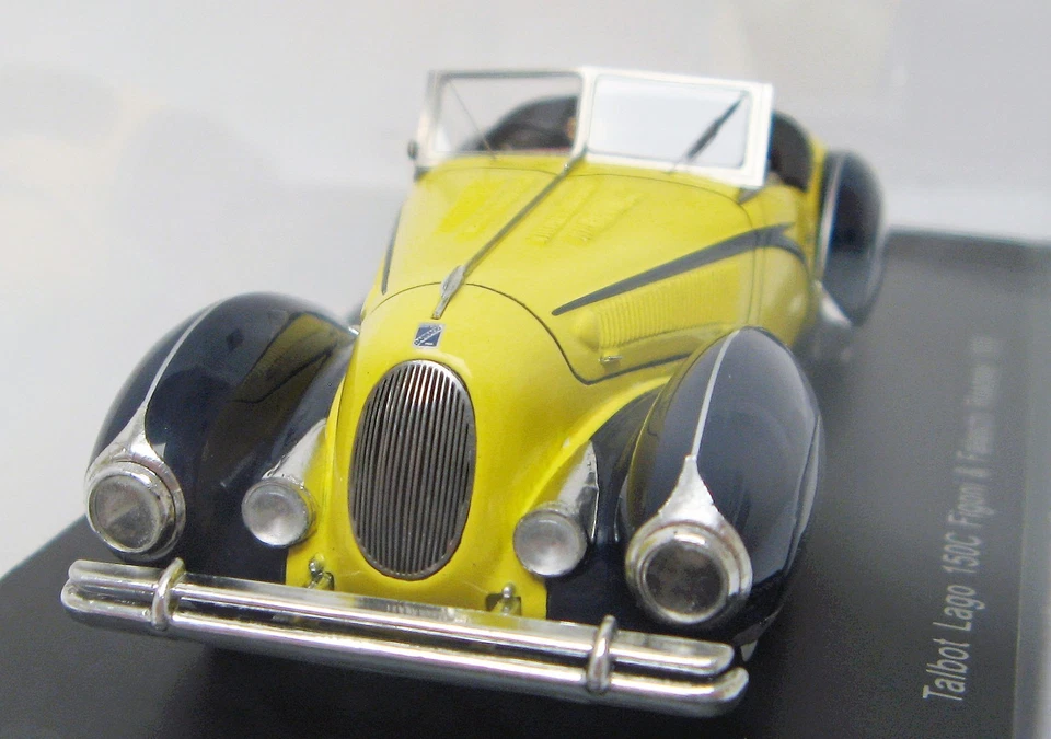 Rare 1939 Talbot Lago 150C Figoni & Falaschi Roadster 1/43 Spark S2711 MB - Image 3 of 3