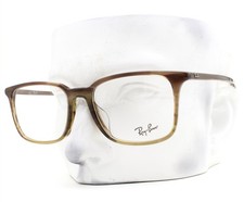Ray-Ban Eyeglasses RB 5421F 8255 Glasses Crystal Striped Brown Green 55mm w/case