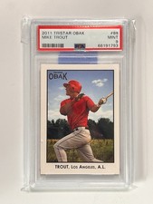 2011 Tristar Obak Mike Trout #88 PSA 9