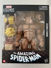 MARVEL LEGENDS -6 Deluxe Amazing Spider-Man Grizzly Bear Maxwell Markham NEW