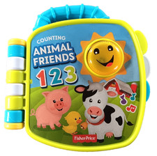 Fisher-Price Counting Animal Friends 123 Interactive Learning Book