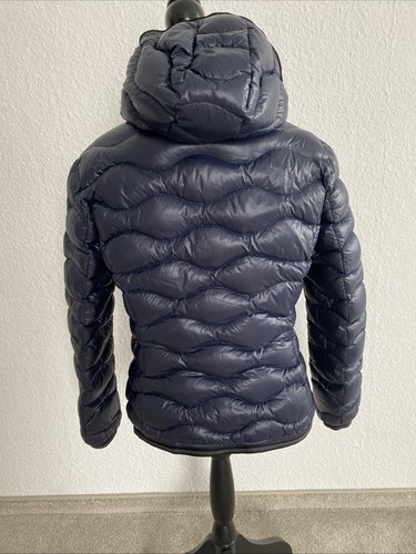 „Blauer USA“, Leichte Daunenjacke, Gr L mit Kapuze, slim, warm - Bild 4 von 11