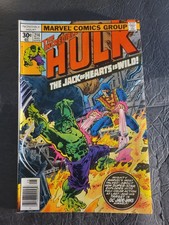 INCREDIBLE HULK Vol. 1 No. 214 (Marvel Aug. 1977) 1st cover app. JACK of HEARTS!