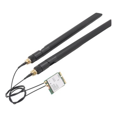 WLAN-Karte 9560NGW+2XAntenna 1730Mbps  AC 9560 2.4G+5G BT 5.0 802.11Ac M.2 5240