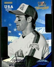 2013 USA Baseball Champions #8 Will Clark Legends Certified Mirror Blue #/199