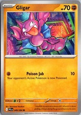 Gligar #49 Phantasmal Flames Non-Holo PFL Common Lightly Played Pokémon TCG Card