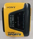 Vintage Sony Walkman Cassette Player, Sports, FM/AM, See Ad. (15D)