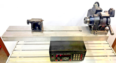 HAAS 5C COLLET INDEXER 4TH AXIS W/TAILSTOCK & MOUNTING PLATE (ORIGINAL OWNER)