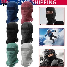 Winter Balaclava Ski Mask Warm Knitted Full Face Cover for Outdoor Sport Cycling