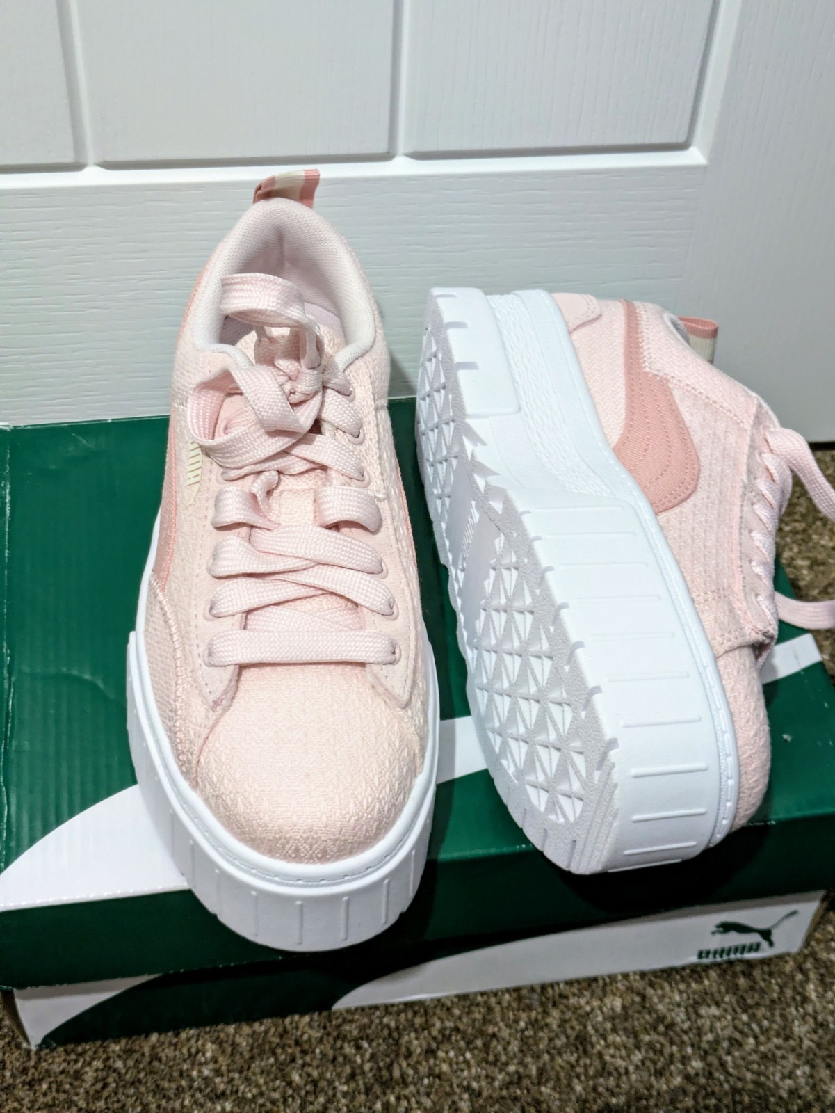 PUMA Mayze Patchwork Women's Pink Trainers. UK Size 3.5.RRP £110 image 2