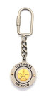 Vintage Cozumel Mexico Sea Shell Revolving Keyring Keychain — photo 2