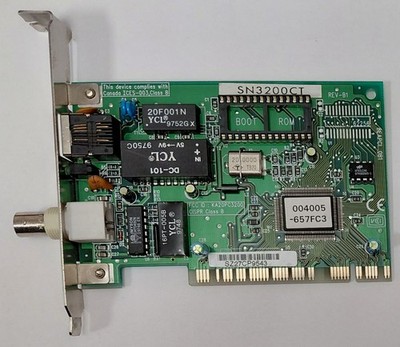D-Link SN3200CT PCI Netzwerkkarte (RJ45, Realtek RTL8029, retro, 1997)