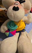 Diddl Pl&uuml;schfigur Maus mit gelbem Shirt und buntem Ball/Spielzeug