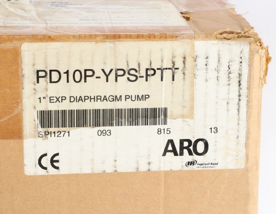 Ingersoll Rand ARO PD10P-YPS-PTT Diaphragm Pump, 1" Flange, Polypropylene, 53GPM - Image 2 of 4