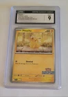 Pokémon Pikachu Illustration Contest Winner CGC 9 Promo 214 Sv: Scarlet & Violet
