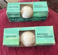 Spalding Lanny Wadkins Signature Golf Balls Mint Unused Condition 2sleeves,6ball