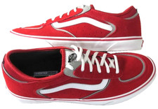 Vans Mens Geoff Rowley Red White Suede Lace u...