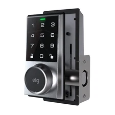 Smart Digital Door Lock with Touchscreen Keypad, Auto Lock, Fake Pin, USB-C E...