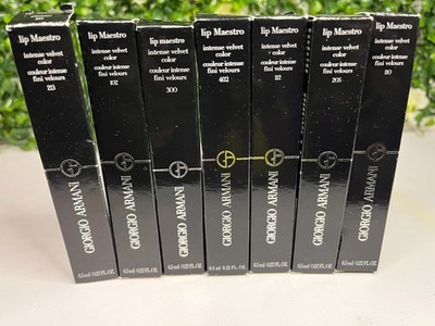 Giorgio Armani Lip Maestro Intense Velvet Color  0.22 fl oz (CHOOSE SHADE)
