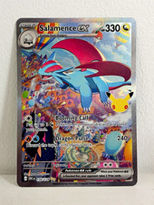 Pokémon TCG Salamence ex 156/128 Evolutions 30th Anniversary Celebration Card 