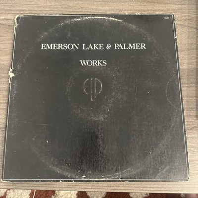 Emerson Lake & Palmer - Works Volume 1 - 1977 US 1st Press Double LP VG