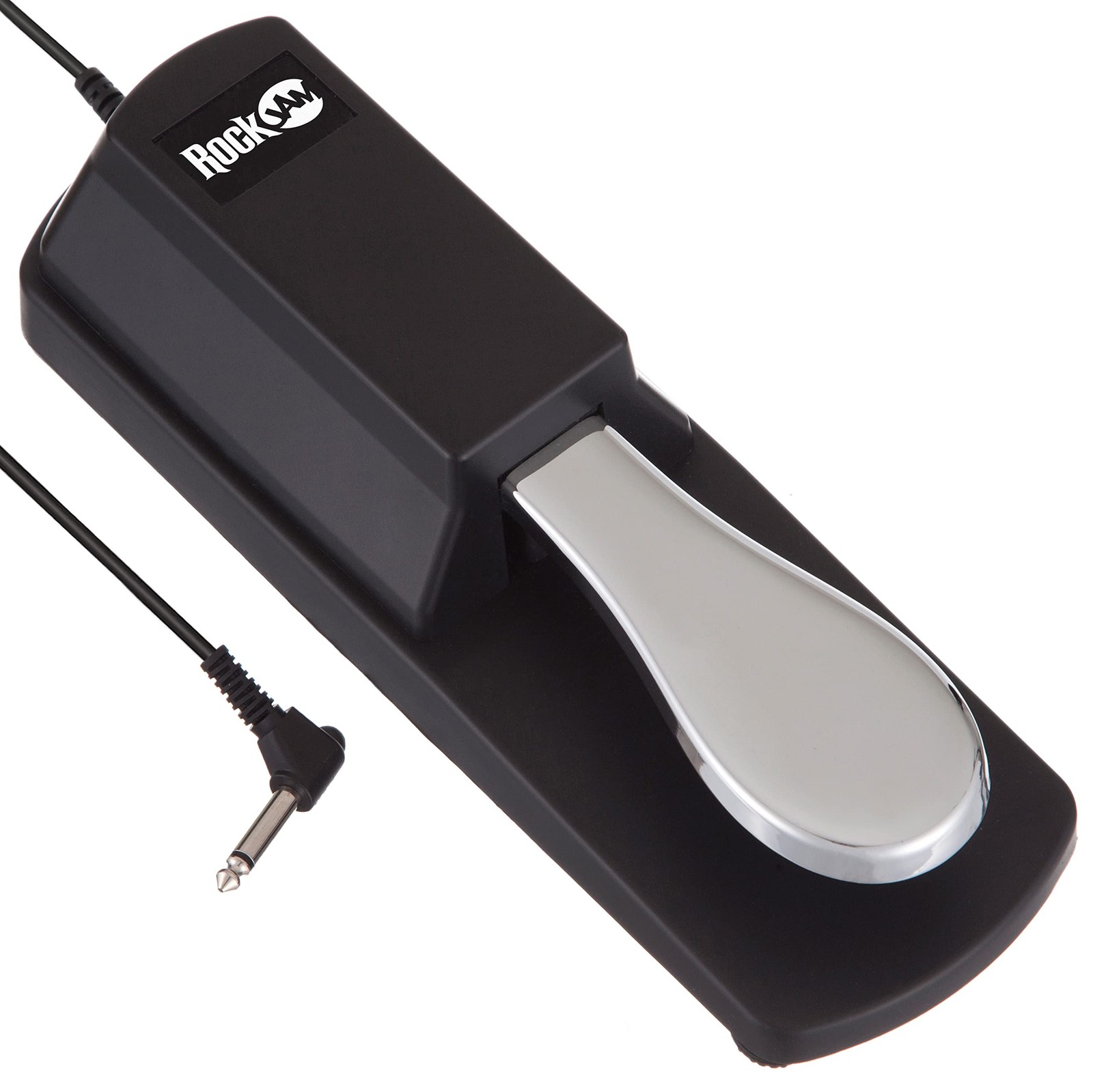 Rockjam Sustain Pedal für digitale Klaviere und elektronische Tastaturen mit