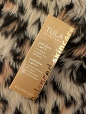 Tula Skincare Gold Glow + Get It Cooling & Brightening Eye Balm ~ 15ml ~ NEW