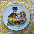 Avon 1989 Mother’s Day “Loving Is Caring” Ceramic Round Collector Plate — photo 1