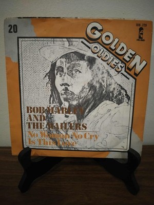 7' Bob Marley & The Wailers   No Woman No Cry / Is This Love -EX/EX- 106 729 -(E
