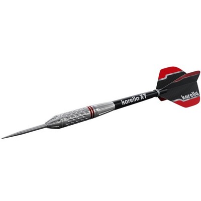 Steeldart Karella Commander, silber, 90% Tungsten, 23g Dartpfeile Darts