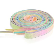 2 Pairs Shoelaces Colorful Shoe Laces for Sneakers Boots Roller Skates