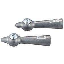 Central Brass G-520-W Lever Laundry Faucet Handles Cold  Hot With Screws