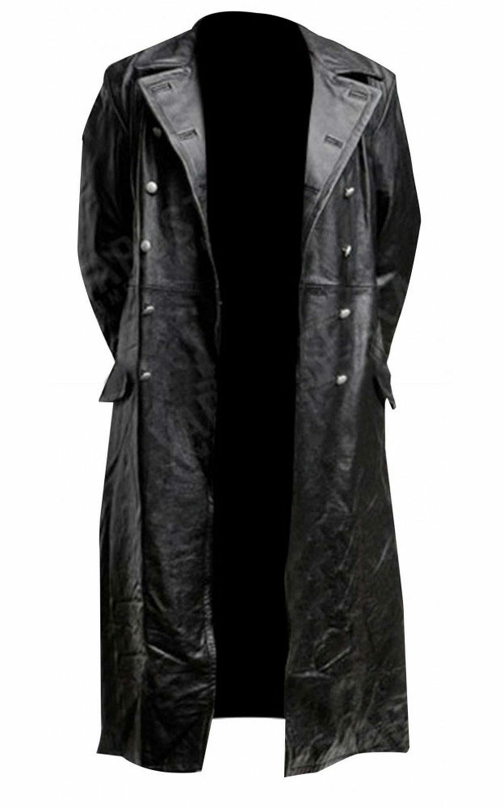 LONG GERMAN TRENCH COAT | eBay