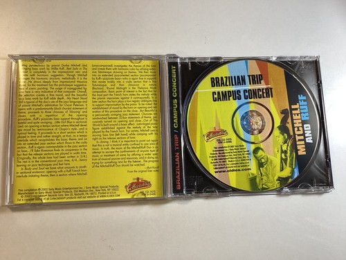Brazilian Trip / Campus Concert by The Mitchell-Ruff Duo Jazz CD - Free Shipping - Picture 2 of 6